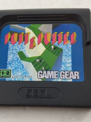Putt & Putter SEGA GAME GEAR PAL USED CARTRIDGE ONLY
