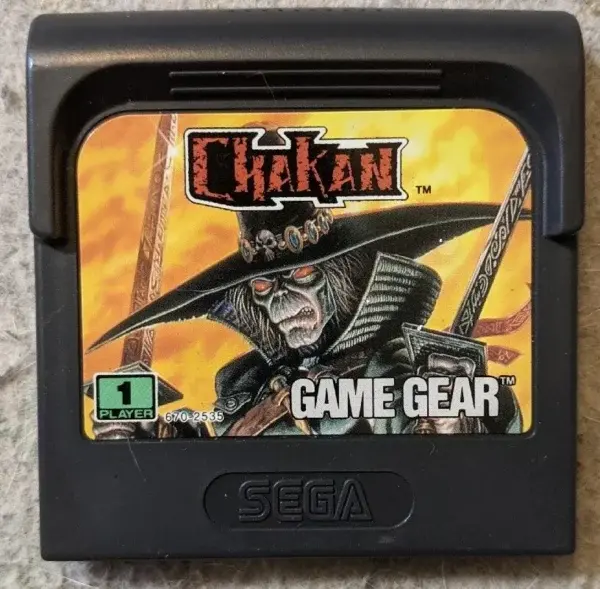 CHAKAN SEGA GAME GEAR PAL USED CARTRIDGE ONLY