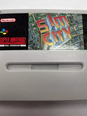 SNES - SIM CITY for Super Nintendo USED CARTRIDGE ONLY