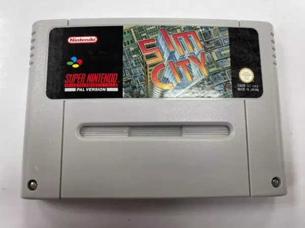 SNES - SIM CITY for Super Nintendo USED CARTRIDGE ONLY
