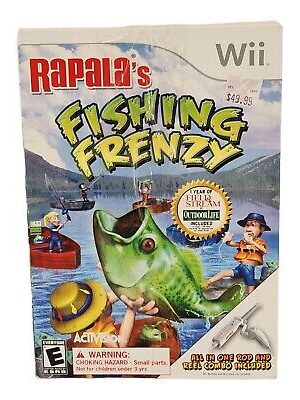 Rapala's Fishing Frenzy Rod & Reel Combo USED