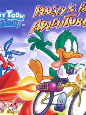 Tiny Toon Adventures -- Plucky's Big Adventure PS1 USED DISC ONLY