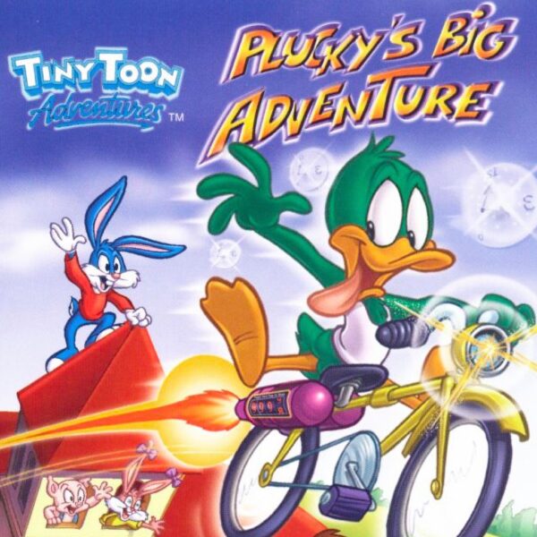 Tiny Toon Adventures -- Plucky's Big Adventure PS1 USED DISC ONLY