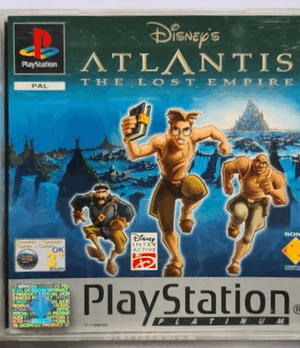 Disney's Atlantis : The Lost Empire Platinum PS1 USED NO MANUIAL