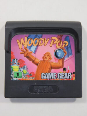 WOODY POP SEGA GAME GEAR PAL USED CARTRIDGE ONLY