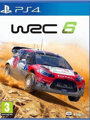 WRC 6 FIA World Rally Championship PS4 Game USED