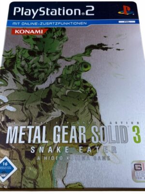 Metal Gear Solid 3: Snake Eater Steelbook Edition PS2 USED