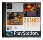 Medal of Honor & Medal of Honor Underground Double Pack PS1 Playstation USED