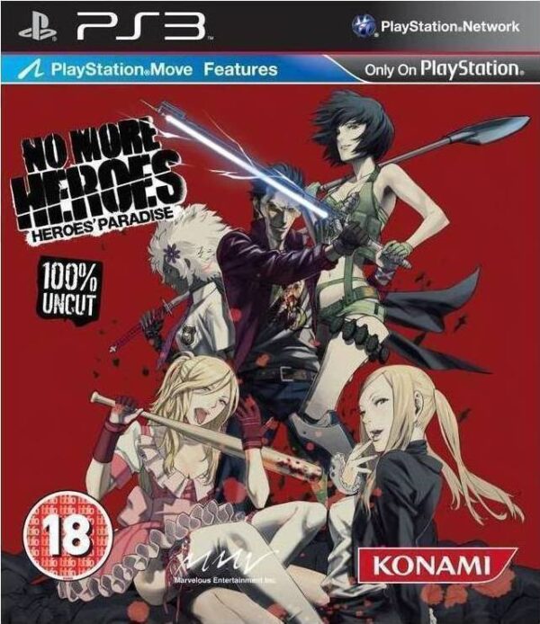 No More Heroes Heroes Paradise PS3 USED