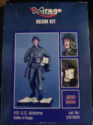 Mirage Hobby Resin Kit 101 US Airborne Battle of Bulge | 200mm 526 0009