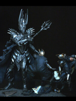 Sauron vs Numenorean Army Diorama: Battle of the Last Alliance - SIDESHOW COLLECTIBLES