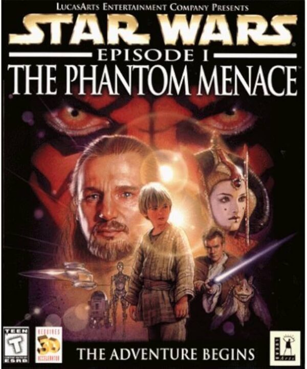 Star Wars Episode 1: The Phantom Menace BIG BOX PC Game USED