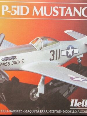 Heller Humbrol NA P-51D Mustang- 1:72 Scale Kit No.80268