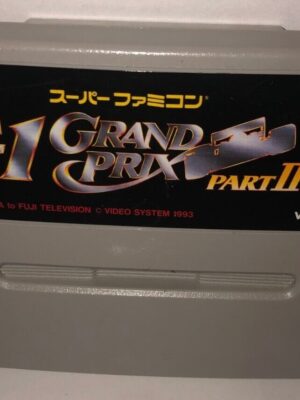 F1 GRAND PRIX PART 2 II SNES Nintendo Super Famicom Japan NTSCJ USED CARTRIDGE ONLY