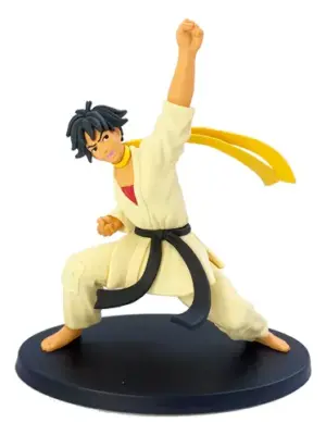 Street Fighter Magazine # 15 SAKURA figure scale 1:18 DEAGOSTINI