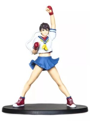 Street Fighter Magazine # 15 SAKURA figure scale 1:18 DEAGOSTINI