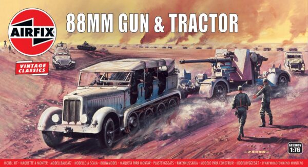 Airfix 88mm Gun & Tractor | 1:76 A02303V