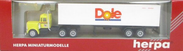 HERPA 140546 KENWORTH HZ SEMI & DOLE TRAILER HO/OO SCALE NIB (HO135) 1:87