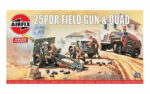 AIRFIX 25PDR Field Gun & Quad 1:72
