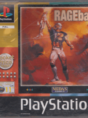 PLAYSTATION 1: Rageball (POCKET PRICE/PLATINUM) PS1 USED