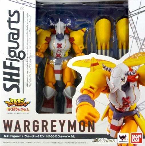 S.H.Figuarts Digimon WarGreymon Our War Game Ver. PVC Figure