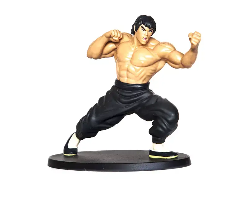 Street Fighter Magazine # 12 Fei Long figure scale 1:18 DEAGOSTINI