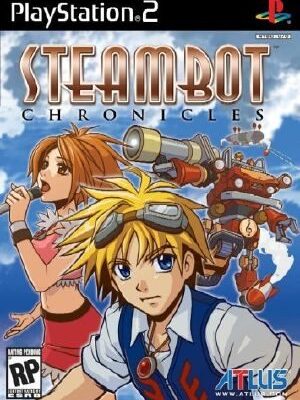 Steambot Chronicles PS2 USED WITH MANUAL NO COVER