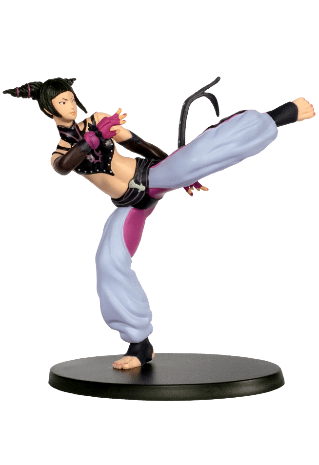 Street Fighter Magazine # 20 JURI figure scale 1:18 DEAGOSTINI
