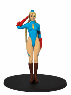 Street Fighter Magazine SPECIAL #2 CAMMY figure scale 1:18 DEAGOSTINI