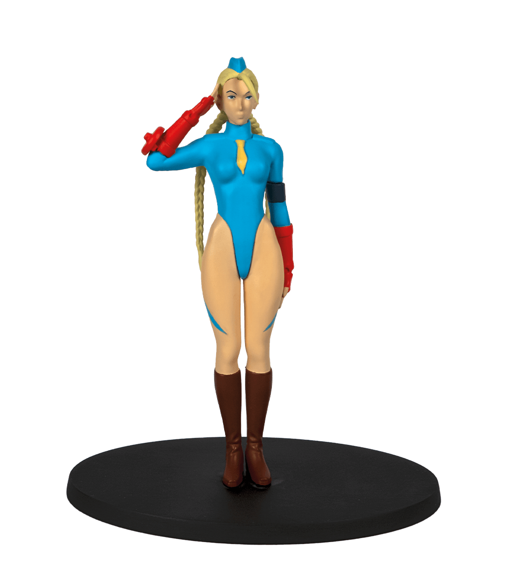 Street Fighter Magazine SPECIAL #2 CAMMY figure scale 1:18 DEAGOSTINI