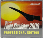 Microsoft Flight Simulator 2000 Professional Edition PC USED