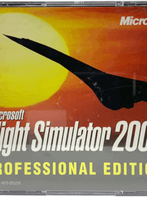 Microsoft Flight Simulator 2000 Professional Edition PC USED
