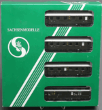 Sachsenmodelle Four Branch Line Passenger Cars of the DRG | HO 1:87 14025