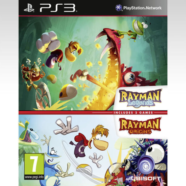 Rayman Legends & Rayman Origins PS3 USED