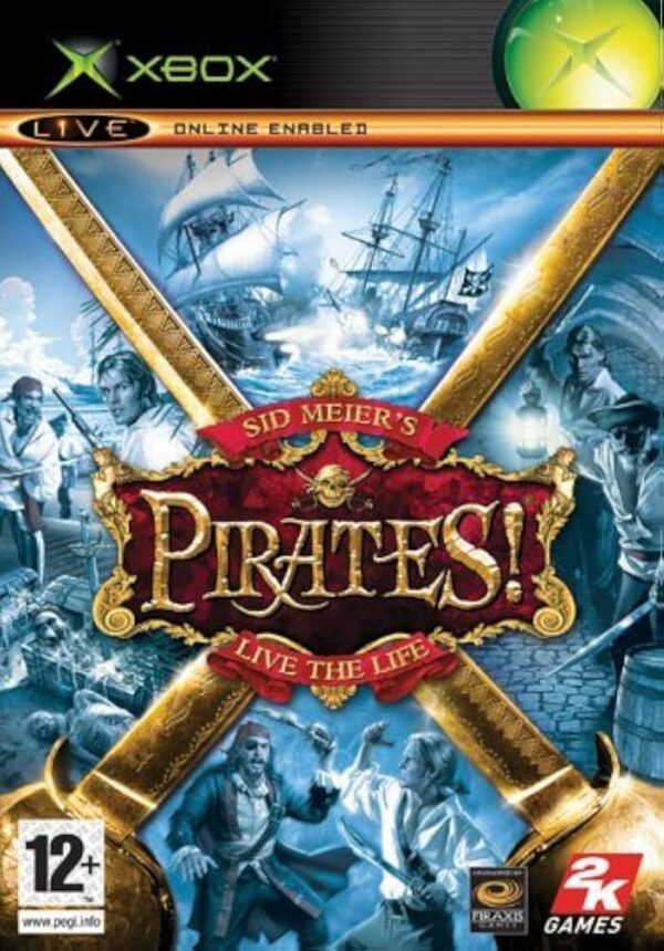 Sid Meier's Pirates XBOX USED