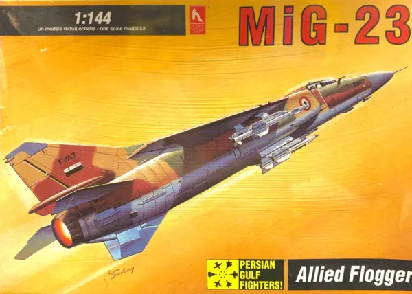 hobbycraft 1/144 1012 mig-23 allied flogger