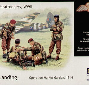 Master Box Φιγούρα Μοντελισμού British Paratroopers WWII σε Κλίμακα 1:35 MB3534