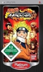 Naruto Ultimate Ninja Heroes (Platinum) PSP USED