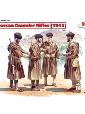 1:35 Moroccan Goumier Rifles (1943) | ICM 35565