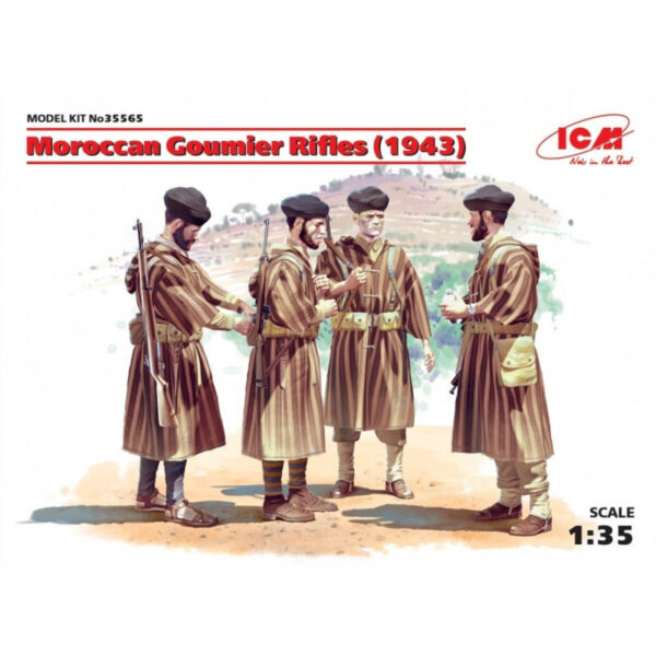 1:35 Moroccan Goumier Rifles (1943) | ICM 35565