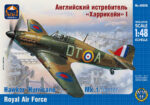 Hawker "Hurricane" Mk.IA British fighter the Royal Air Force | 1:48 | Ark Models | AK 48026