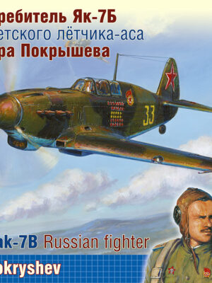 Yakovlev Yak-7B Russian fighter Ace Petr Pokryshev | 1:48 | Ark Models | AK 48011