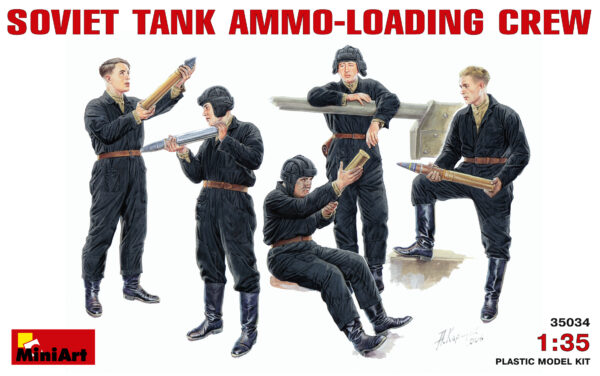 Soviet Tank Ammo-Loading Crew | 1:35 | MiniArt 35034