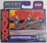 Nexus The rebellion Havok Brotherhood Figures | N-04