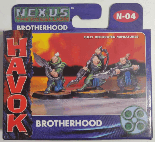 Nexus The rebellion Havok Brotherhood Figures | N-04