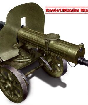 1:35 Soviet Maxim Machine Gun (1941) | ICM 35676