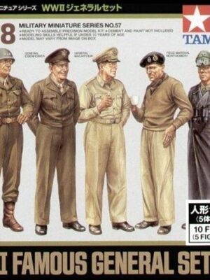 Tamiya Φιγούρες Μοντελισμού WWII Famous General Set | 1:48 | 32557