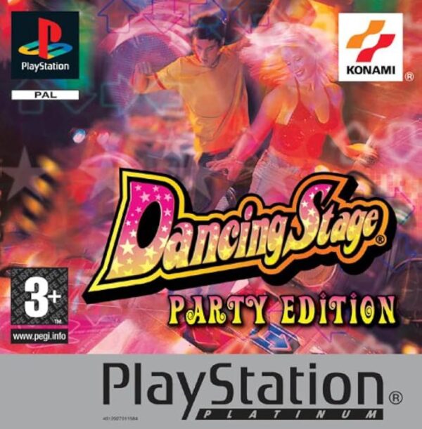 Dancing Stage - Party Edition Platinum PS1 USED