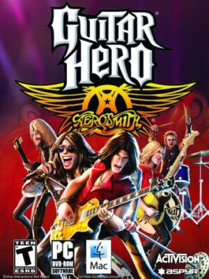 Guitar Hero: Aerosmith PC Game USED
