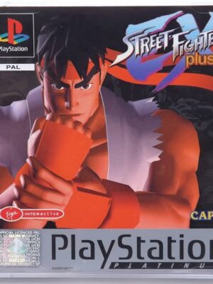 Street Fighter Ex Plus Alpha Platinum PlayStation PS1 USED